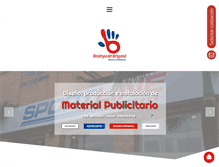 Tablet Screenshot of bedoyapublicidad.com